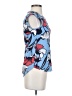 J.Crew 100% Silk Blue Blouse Size 00 - photo 4