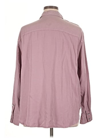 CALVIN KLEIN JEANS Long Sleeve Button-Down Shirt (view 2)