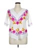 Assorted Brands White 3/4 Sleeve Blouse Size 1X - photo 1