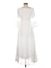 Unbranded 100% Polyester White Casual Dress Size M - photo 2