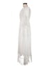 Unbranded 100% Polyester White Casual Dress Size M - photo 5