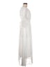 Unbranded 100% Polyester White Casual Dress Size M - photo 4