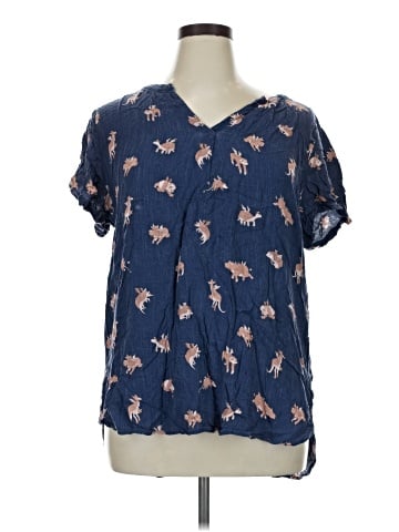 Betabrand Short Sleeve Blouse (view 1)