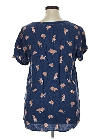 Betabrand Short Sleeve Blouse (view 2)