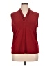 Anne Klein Red Sleeveless Blouse Size XL - photo 1
