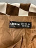 Shein Checkered-gingham Brown Blazer Size 4 - photo 6