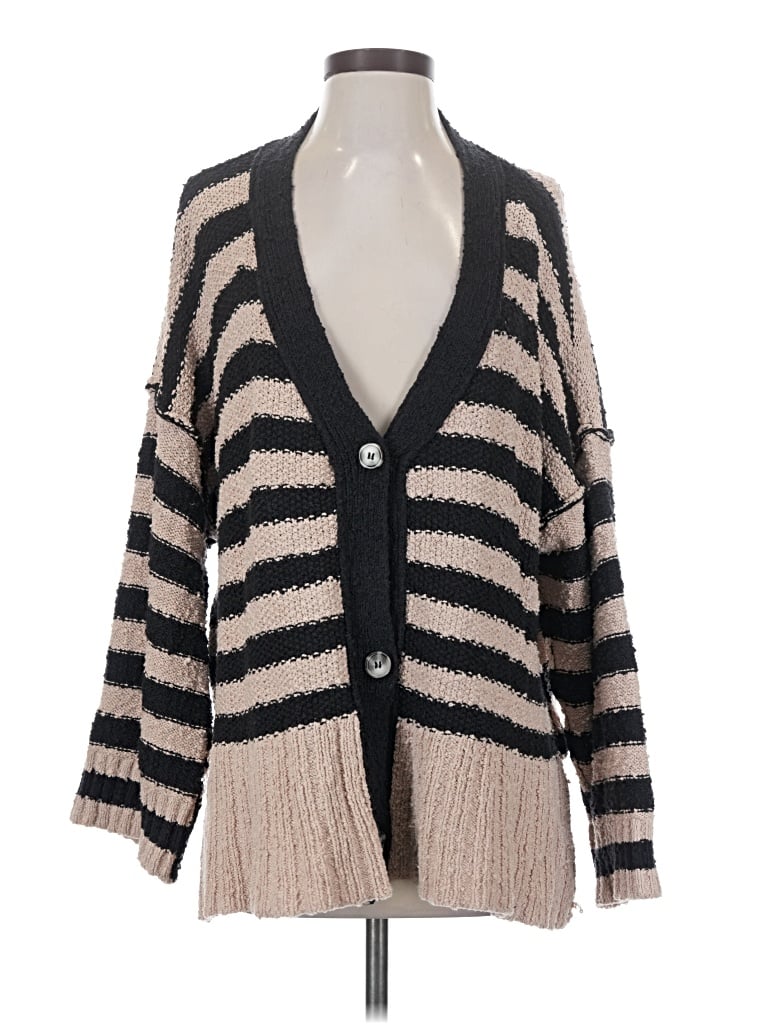 Pre-owned By Together Cardigan Sweater In Tan