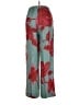 Assorted Brands Floral Teal Casual Pants Size 2 - photo 2