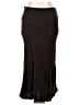 Solika 100% Cupro Solid Brown Formal Skirt Size 1X - photo 1