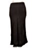 Solika 100% Cupro Solid Brown Formal Skirt Size 1X - photo 2