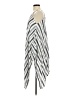 Goa 100% Rayon Stripes Silver Casual Dress Size Sm (T1) - photo 5