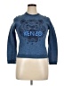 Kenzo 100% Cotton Blue Sweatshirt Size L - photo 1