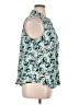 Elle 100% Polyester Blue Sleeveless Blouse Size XL - photo 4