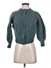 LA MAILLE SEZANE Paris Teal Cardigan Size XXS - photo 1