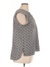 DressBarn 100% Polyester Gray Sleeveless Blouse Size XL Petite - photo 4
