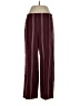 Chico's Stripes Burgundy Casual Pants Size Sm (0.5) - photo 1