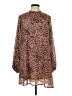 LoveRiche 100% Polyester Animal Print Brown Casual Dress Size M - photo 1