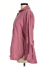 Gap Burgundy Long Sleeve Button-Down Shirt Size Med Petite - photo 5