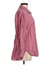 Gap Burgundy Long Sleeve Button-Down Shirt Size Med Petite - photo 4