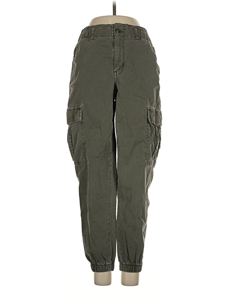 Pre-owned American Eagle Outfitters Cargo Pants In Green