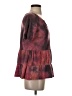 Lee Burgundy Short Sleeve Blouse Size S - photo 4