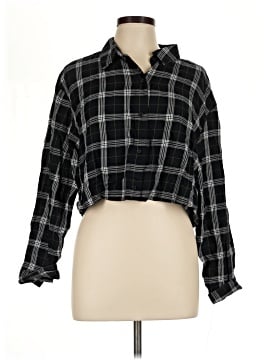 Divided by H&M Long Sleeve Button-Down Shirt (view 1)