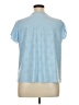 Shein Curve Blue Short Sleeve Blouse Size 14 Plus (1) - photo 2