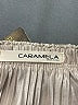 Caramela 100% Polyester Metallic Silver Cocktail Dress Size S - photo 7