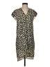 Madewell Animal Print Tan Casual Dress Size XS - photo 1