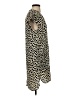 Madewell Animal Print Tan Casual Dress Size XS - photo 4