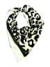Unbranded Animal Print Ivory Scarf One size - photo 1