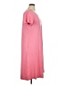 Lands' End Solid Pink Casual Dress Size XL - photo 4