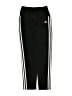 Adidas 100% Polyester Black Track Pants Size 10 - 12 - photo 1