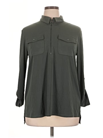 Kenneth Cole New York Long Sleeve Blouse (view 1)