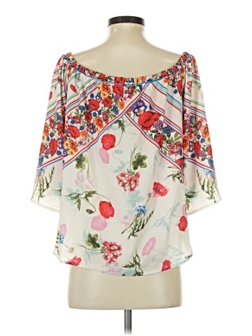 Jealous Tomato 3/4 Sleeve Blouse (view 2)