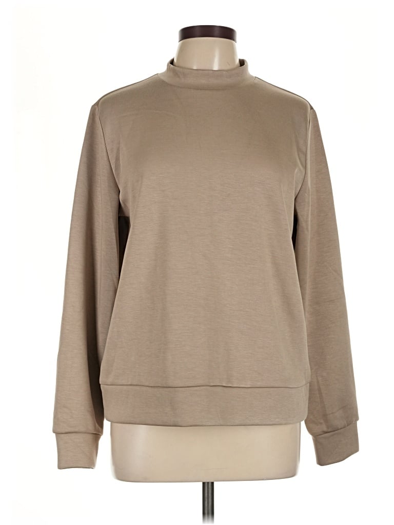 Pre-owned Sampeel Turtleneck Sweater In Tan