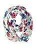 Infinity 100% Polyester Floral White Scarf One size - photo 1