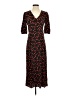Obey Hearts Black Casual Dress Size S - photo 1