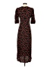 Obey Hearts Black Casual Dress Size S - photo 2