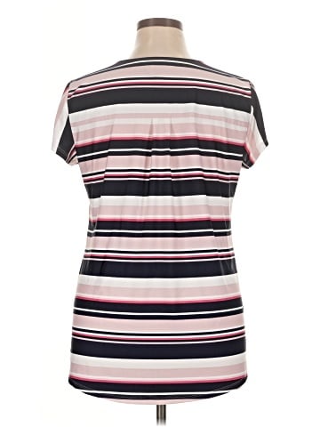 Roz & Ali Short Sleeve Blouse (view 2)