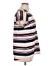 Roz & Ali Stripes Pink Short Sleeve Blouse Size XL - photo 4