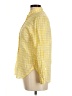 J.Crew Checkered-gingham Yellow Long Sleeve Button-Down Shirt Size 6 (petite) - photo 5