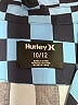 Hurley Checkered-gingham Blue Short Sleeve Button-Down Shirt Size 10 - 12 - photo 3