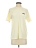 Assorted Brands Solid Ivory Short Sleeve T-Shirt Size S - photo 1