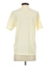 Assorted Brands Solid Ivory Short Sleeve T-Shirt Size S - photo 2
