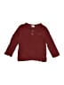 Zara Burgundy Long Sleeve Henley Size 4 - photo 1