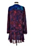 BCBGMAXAZRIA 100% Polyester Floral Ombre Tie-dye Purple Cocktail Dress Size S - photo 2