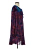 BCBGMAXAZRIA 100% Polyester Floral Ombre Tie-dye Purple Cocktail Dress Size S - photo 4