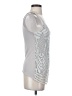 Lauren Conrad 100% Rayon Silver Sleeveless Top Size S - photo 4