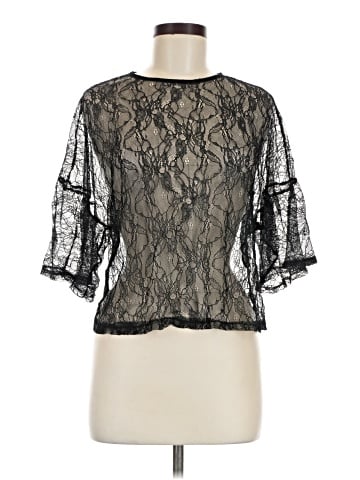 Trafaluc by Zara 3/4 Sleeve T-Shirt (view 1)